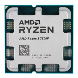 AMD Ryzen 5 7500F 6-Core CPU - AM5, 5.0GHz Turbo, 65W TDP, OEM Tray AMD Ryzen 5 7500F 6-Core CPU - AM5, 5.0GHz Turbo, 65W TDP, OEM Tray